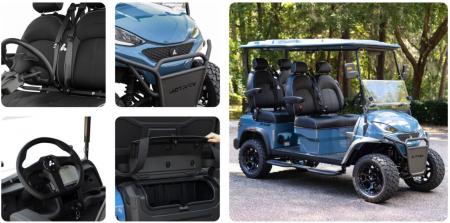New 2026 ActivEV ActivEV "The PULSE" 4 Seater Lifted Forward Facing Street-Legal Golf Car Golf Cart