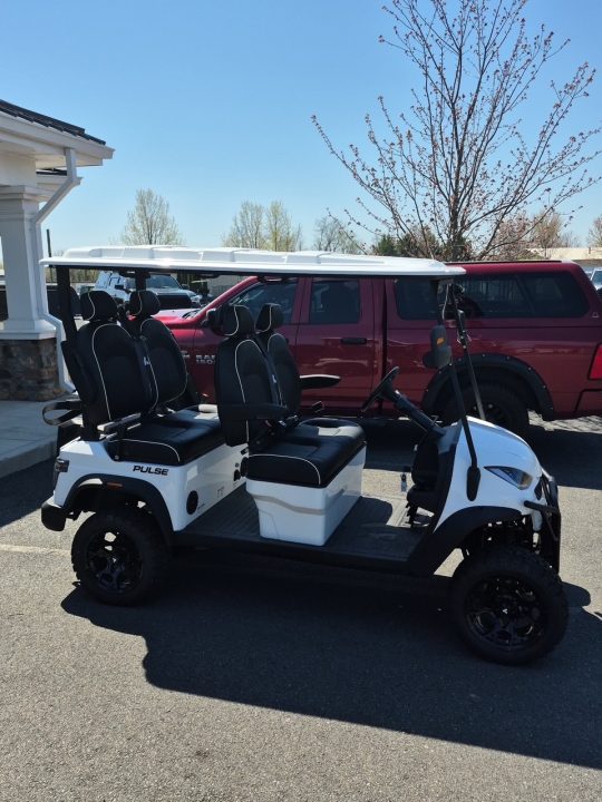 New 2026 ActivEV ActivEV "The PULSE" 4 Seater Lifted Forward Facing Street-Legal Golf Car Golf Cart