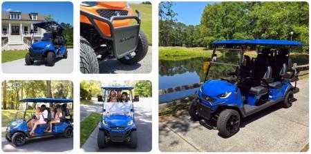New 2026 ActivEV ActivEV "The PULSE" 4 Seater Lifted Forward Facing Street-Legal Golf Car Golf Cart
