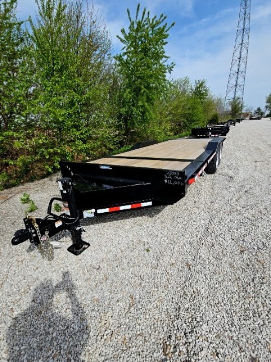 New 2025 Midsota N-TBWB22-176 Drive-Over Fender Tilt Trailer