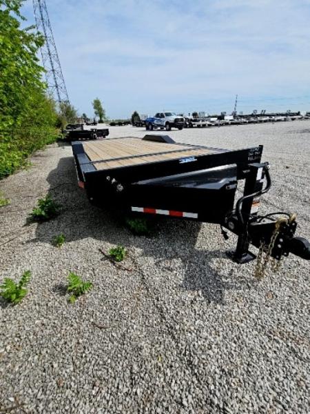 New 2025 Midsota N-TBWB22-176 Drive-Over Fender Tilt Trailer