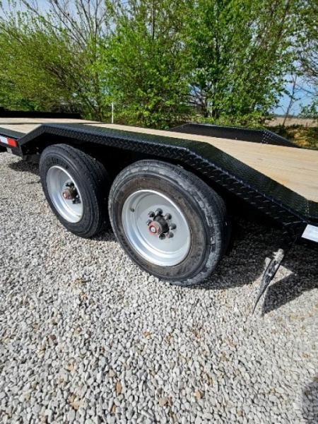 New 2025 Midsota N-TBWB22-176 Drive-Over Fender Tilt Trailer