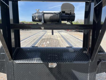 Used 2022 PJ Trailers 102"X40' 25k GVWR Gooseneck Flatbed Trailer