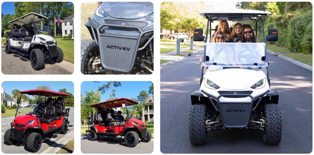 New 2026 ActivEV ActivEV "The PULSE" 6 Seater Lifted Street-Legal Golf Car Golf Cart