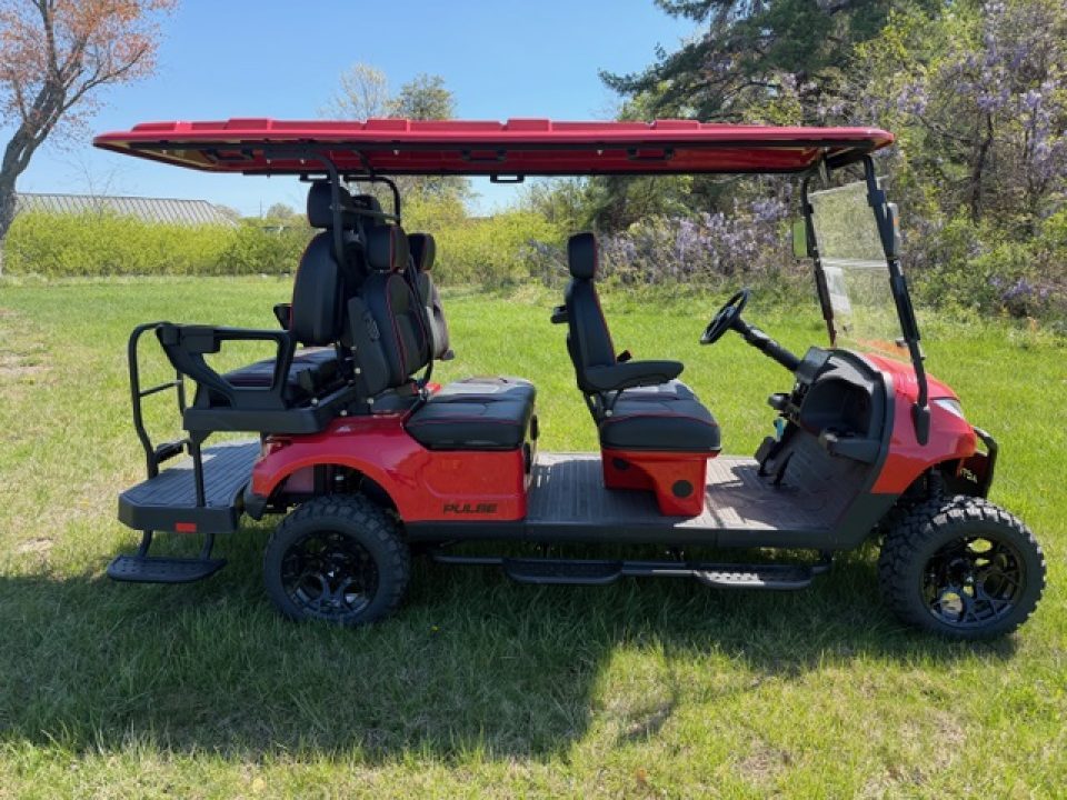 New 2026 ActivEV ActivEV "The PULSE" 6 Seater Lifted Street-Legal Golf Car Golf Cart