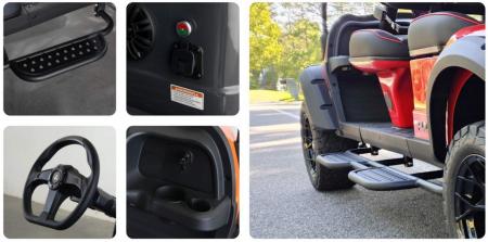 New 2026 ActivEV ActivEV "The PULSE" 6 Seater Lifted Street-Legal Golf Car Golf Cart