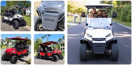 New 2026 ActivEV ActivEV "The PULSE" 6 Seater Lifted Street-Legal Golf Car Golf Cart