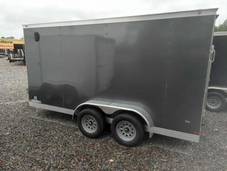 New 2026 Covered Wagon Trailers 7x14 Gold Series w/ Ramp Cargo / Enclosed Trailer Extra Height
