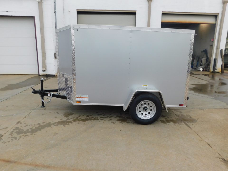 New 2026 Arising 5X8 2990 GVWR Ramp Door Cargo / Enclosed Trailer