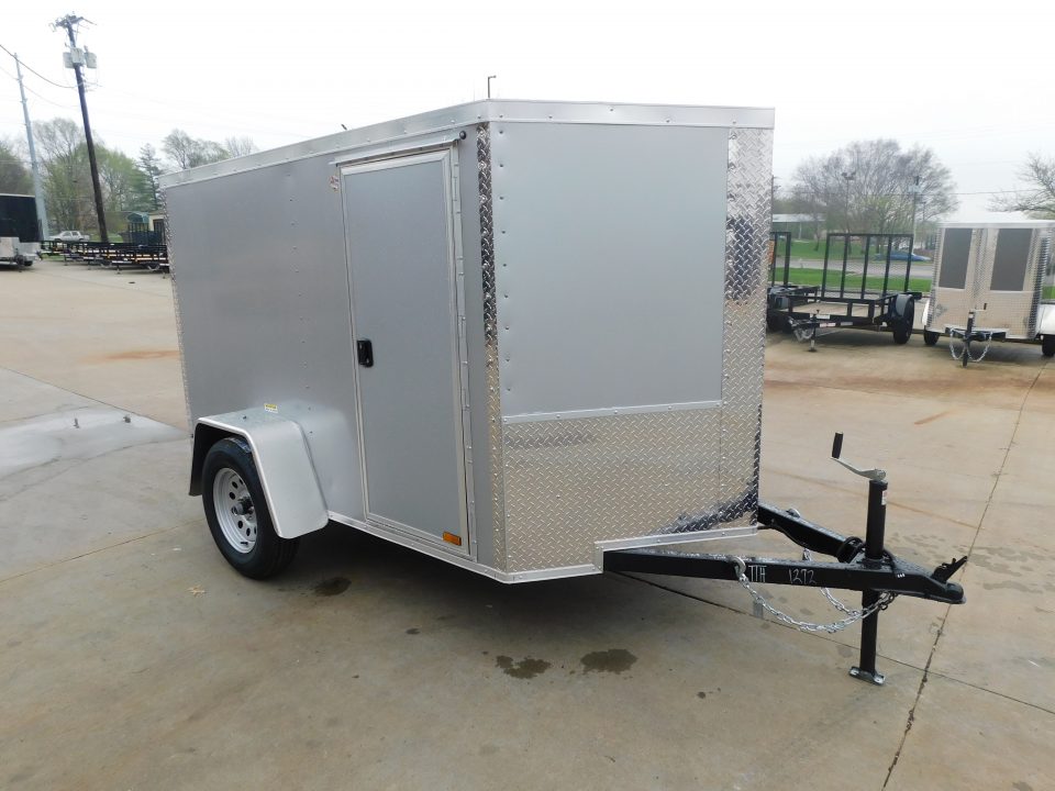 New 2026 Arising 5X8 2990 GVWR Ramp Door Cargo / Enclosed Trailer