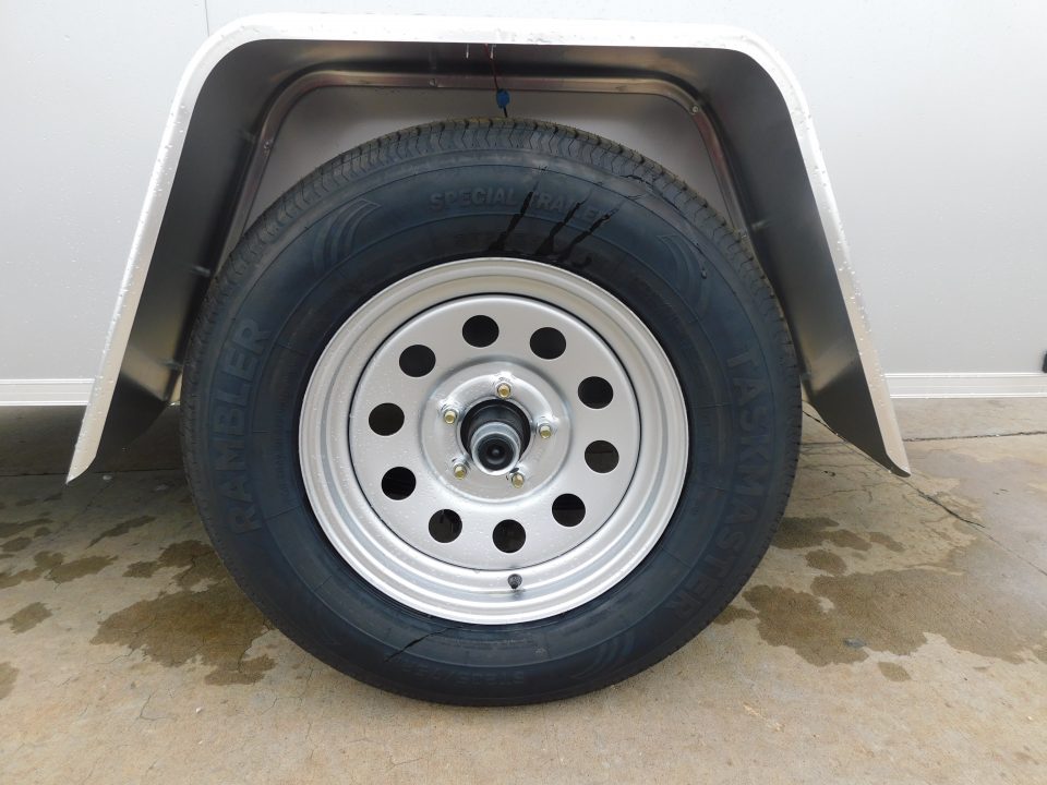 New 2026 Arising 5X8 2990 GVWR Ramp Door Cargo / Enclosed Trailer