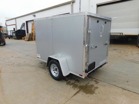 New 2026 Arising 5X8 2990 GVWR Ramp Door Cargo / Enclosed Trailer