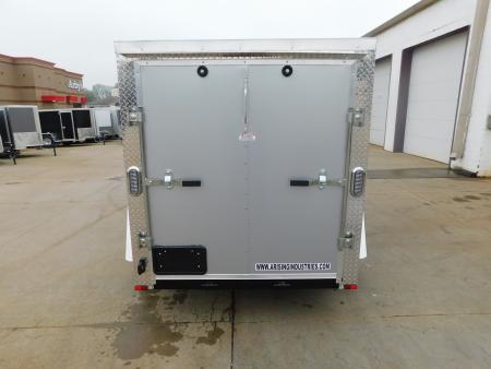 New 2026 Arising 5X8 2990 GVWR Ramp Door Cargo / Enclosed Trailer