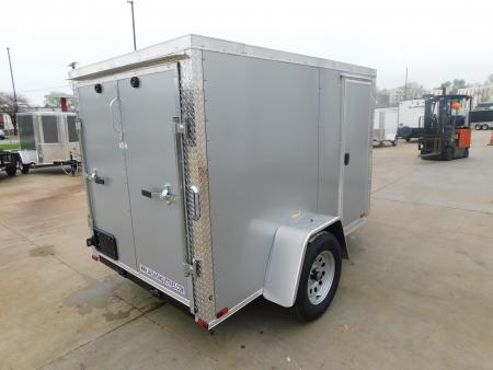 New 2026 Arising 5X8 2990 GVWR Ramp Door Cargo / Enclosed Trailer