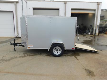 New 2026 Arising 5X8 2990 GVWR Ramp Door Cargo / Enclosed Trailer
