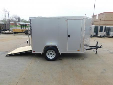 New 2026 Arising 5X8 2990 GVWR Ramp Door Cargo / Enclosed Trailer