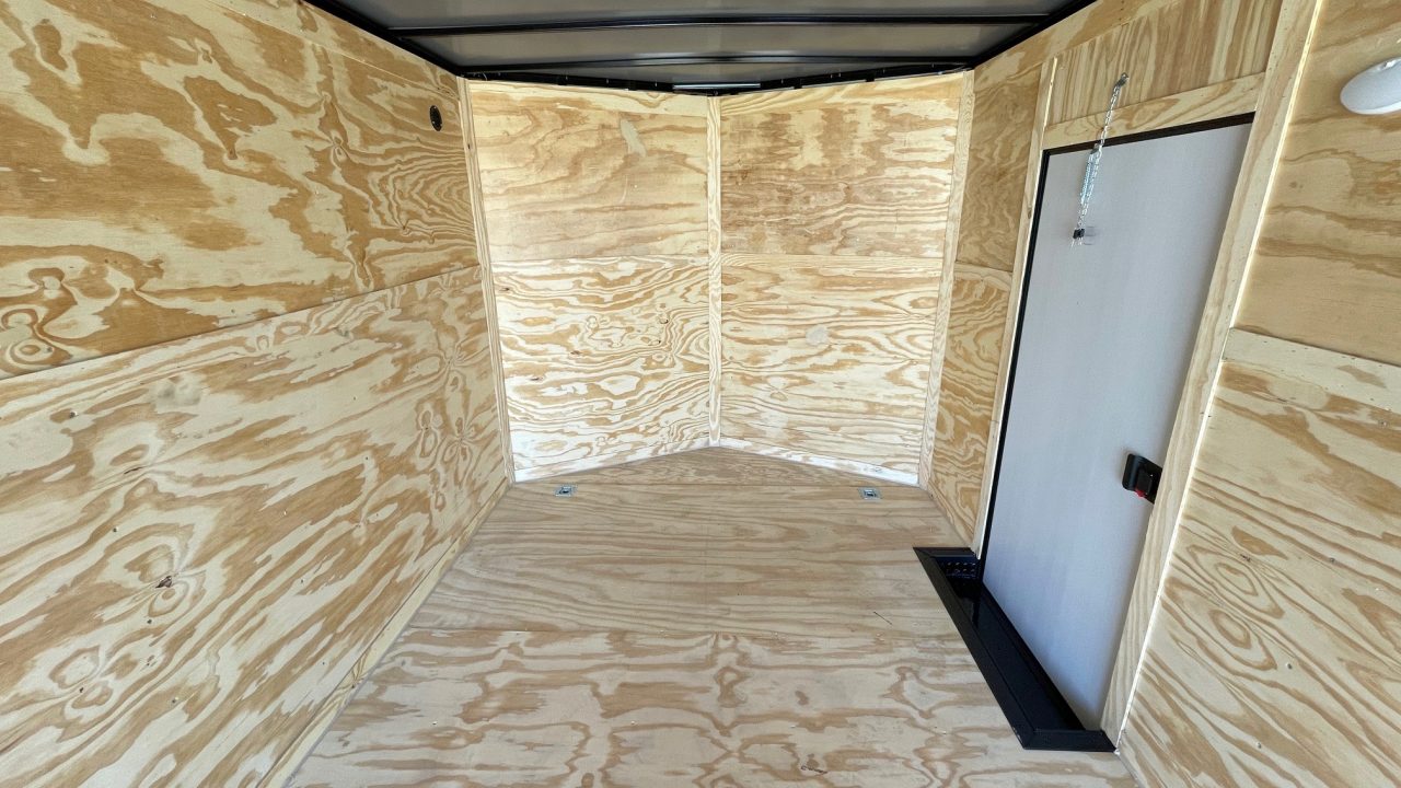 New 8.5 x 20' Enclosed Blackout Car / Racing Trailer 9,990LB, 7' High, Spoiler, Spread Axles