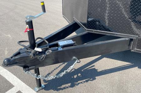 New 8.5 x 20' Enclosed Blackout Car / Racing Trailer 9,990LB, 7' High, Spoiler, Spread Axles