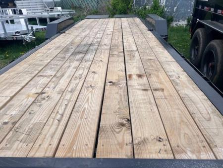 Used 2025 Liberty 83x19+3 14K Monster Ramps Equipment Trailer