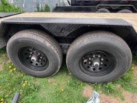 Used 2025 Liberty 83x19+3 14K Monster Ramps Equipment Trailer