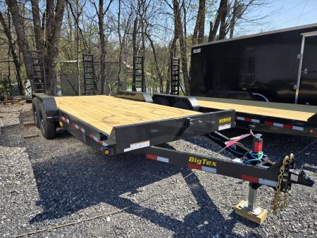 New 7 x 20 Big Tex 14EB NOMAD Equipment Trailer, 14k GVWR ***