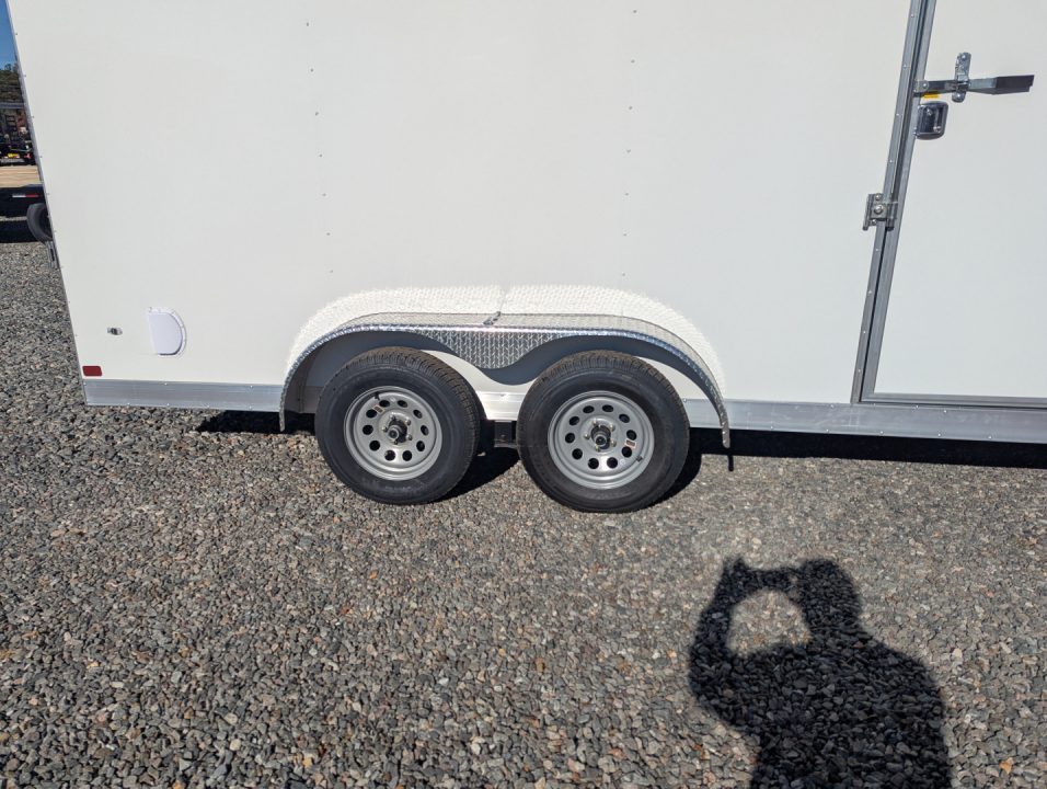 New 2026 Covered Wagon Trailers Covered Wagon 7x16 Gold Series w/ Ramp Extra Height Cargo / Enclosed Trailer