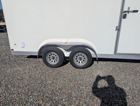 New 2026 Covered Wagon Trailers Covered Wagon 7x16 Gold Series w/ Ramp Extra Height Cargo / Enclosed Trailer