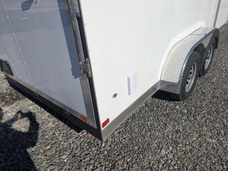 New 2026 Covered Wagon Trailers Covered Wagon 7x16 Gold Series w/ Ramp Extra Height Cargo / Enclosed Trailer