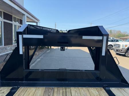 New SURE-TRAC 8'6" x 25' HEAVY DUTY LOW PROFILE DECKOVER TRAILER GOOSENECK 15K