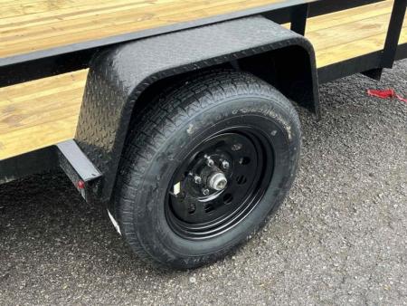New 2026 Gorilla Trailers 6'4" x 12' Single Axle Utility Trailer