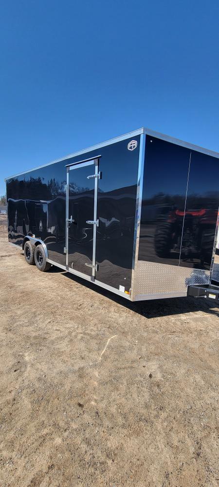 New 2026 US Cargo 8.5X20 10K 7' TALL BLACK RAMP DOOR Cargo / Enclosed Trailer