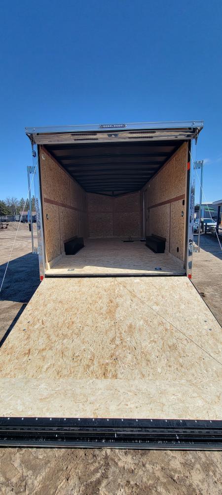 New 2026 US Cargo 8.5X20 10K 7' TALL BLACK RAMP DOOR Cargo / Enclosed Trailer
