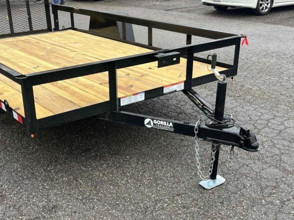New 2026 Gorilla Trailers 6'4" x 12' Single Axle Utility Trailer