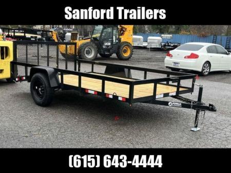 New 2026 Gorilla Trailers 6'4  x 12' Single Axle Utility Trailer