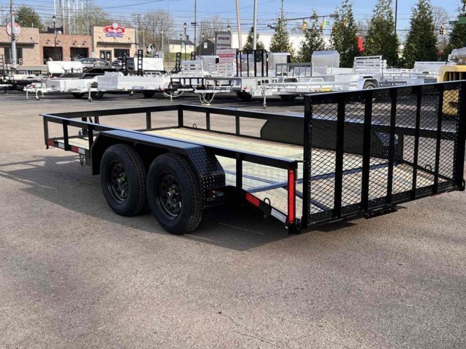 New 2026 Gorilla Trailers 6'4" x 14' Tandem Axle Utility Trailer