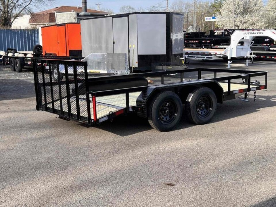 New 2026 Gorilla Trailers 6'4" x 14' Tandem Axle Utility Trailer