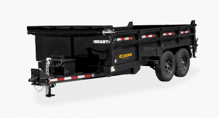 New 2025 Cam Superline 82 x 14 Beast Dual Telescopic Dump 15.4K
