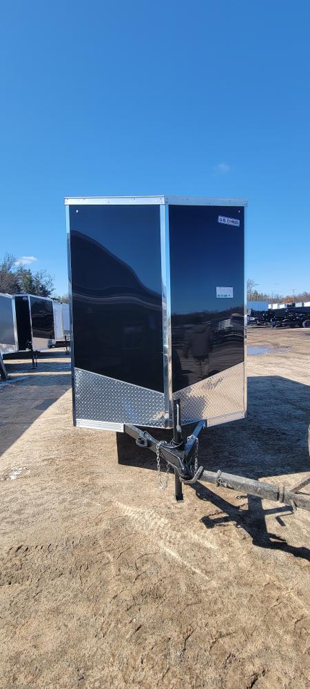 New 2026 US Cargo 6X12 BLACK 3K BARN DOOR Cargo / Enclosed Trailer