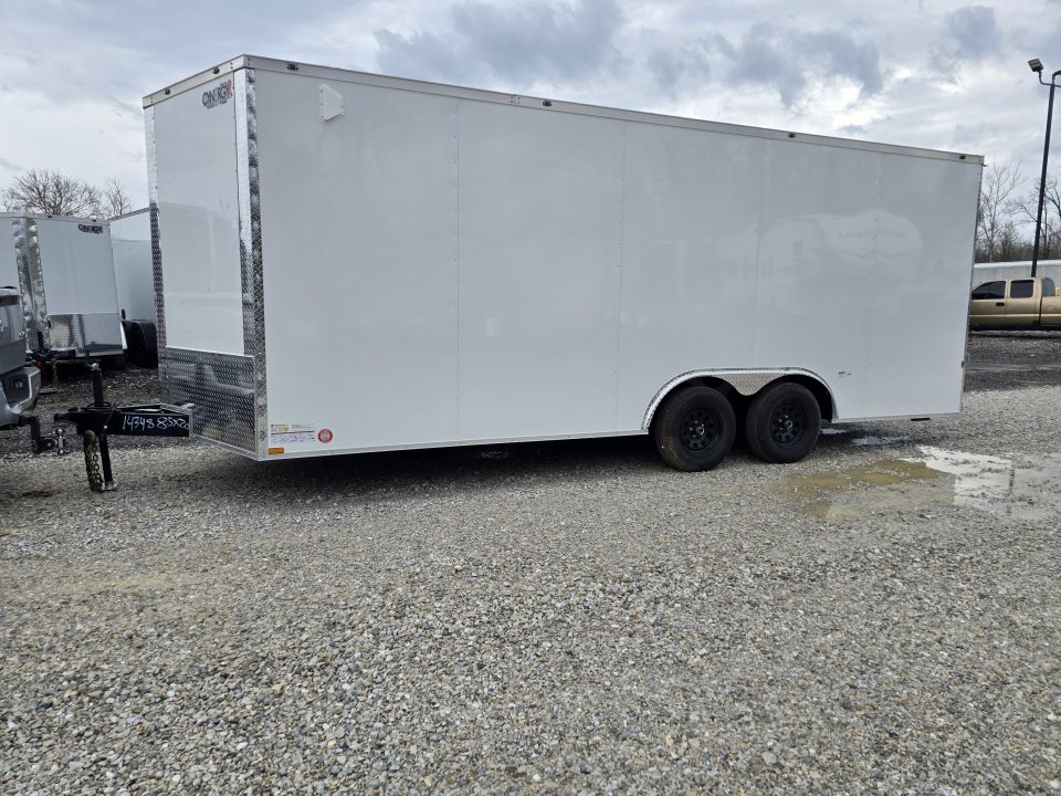 New 2026 Cynergy 2 8.5x20 TA, 7' interior height, 35k axles, .080 polycore Cargo / Enclosed Trailer