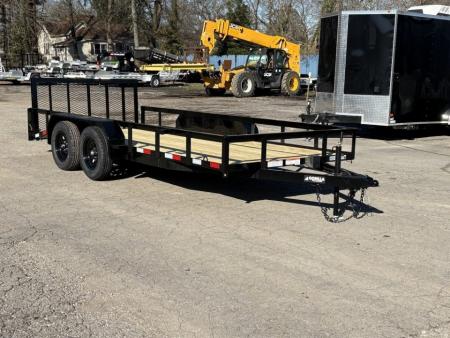New 2026 Gorilla Trailers 6'4  x 16' Tandem Axle Utility Trailer