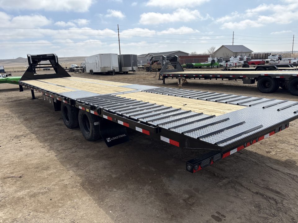 New 2026 Load Trail 102"X36' HYDRAULIC DOVE Flatbed Trailer