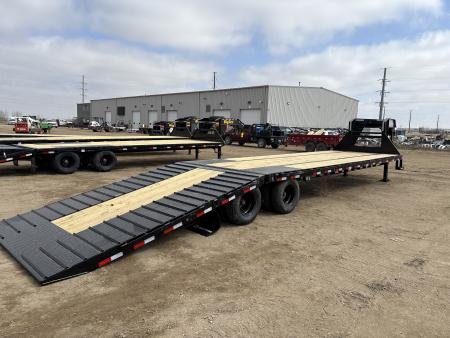 New 2026 Load Trail 102"X36' HYDRAULIC DOVE Flatbed Trailer