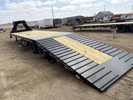 New 2026 Load Trail 102"X36' HYDRAULIC DOVE Flatbed Trailer