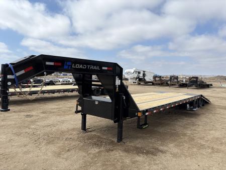 New 2026 Load Trail 102 X36' HYDRAULIC DOVE Flatbed Trailer