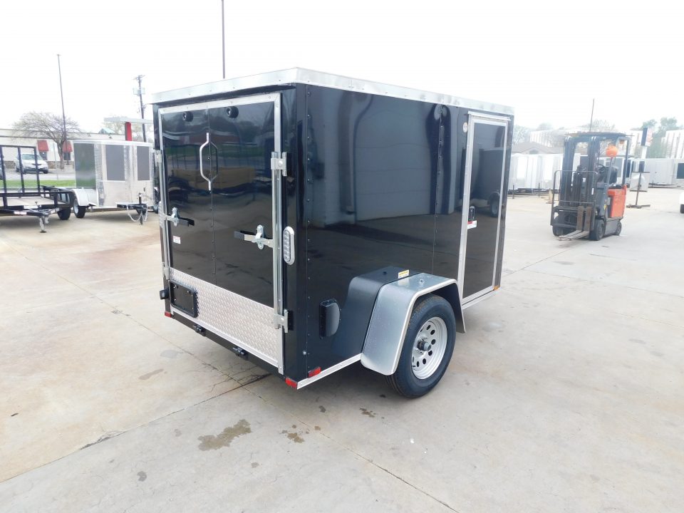 New 2026 Arising 5X8 2990 GVWR Ramp Door Cargo / Enclosed Trailer