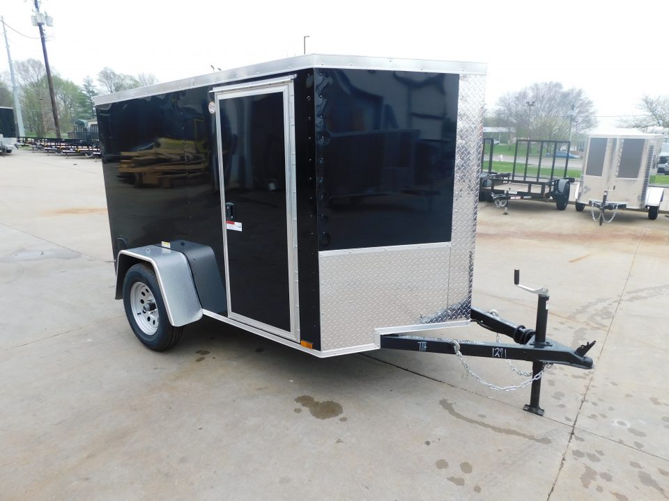 New 2026 Arising 5X8 2990 GVWR Ramp Door Cargo / Enclosed Trailer