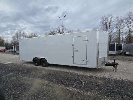 New 2026 Cynergy 2 8.5x26 TA, 7' interior height, 52k axles, .080 polycore Cargo / Enclosed Trailer