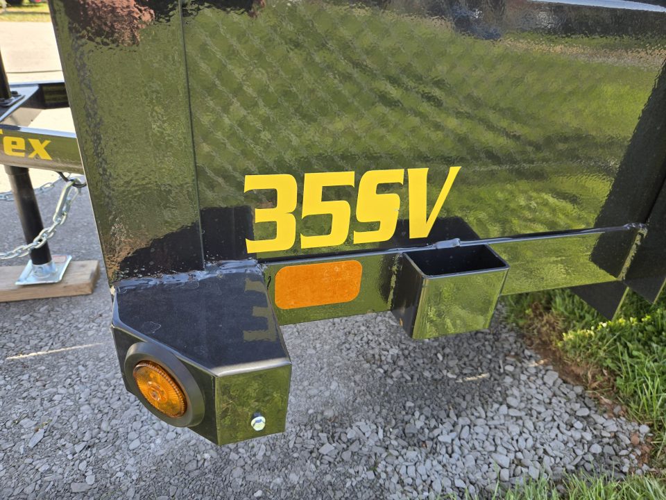 New 6'5" x 12 Big Tex Vanguard 35SV Steel High Side Utility 3kTrailer, 3K GVWR **Spring Assist Gate, Spare Mount