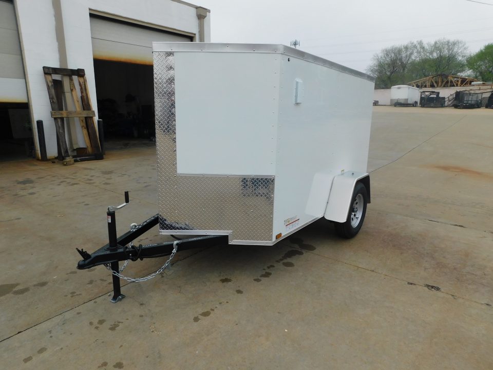 New 2026 Arising 5X8 2990 GVWR Ramp Door Cargo / Enclosed Trailer