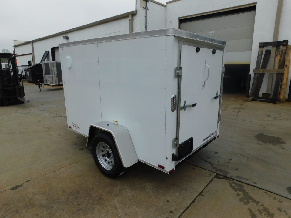 New 2026 Arising 5X8 2990 GVWR Ramp Door Cargo / Enclosed Trailer